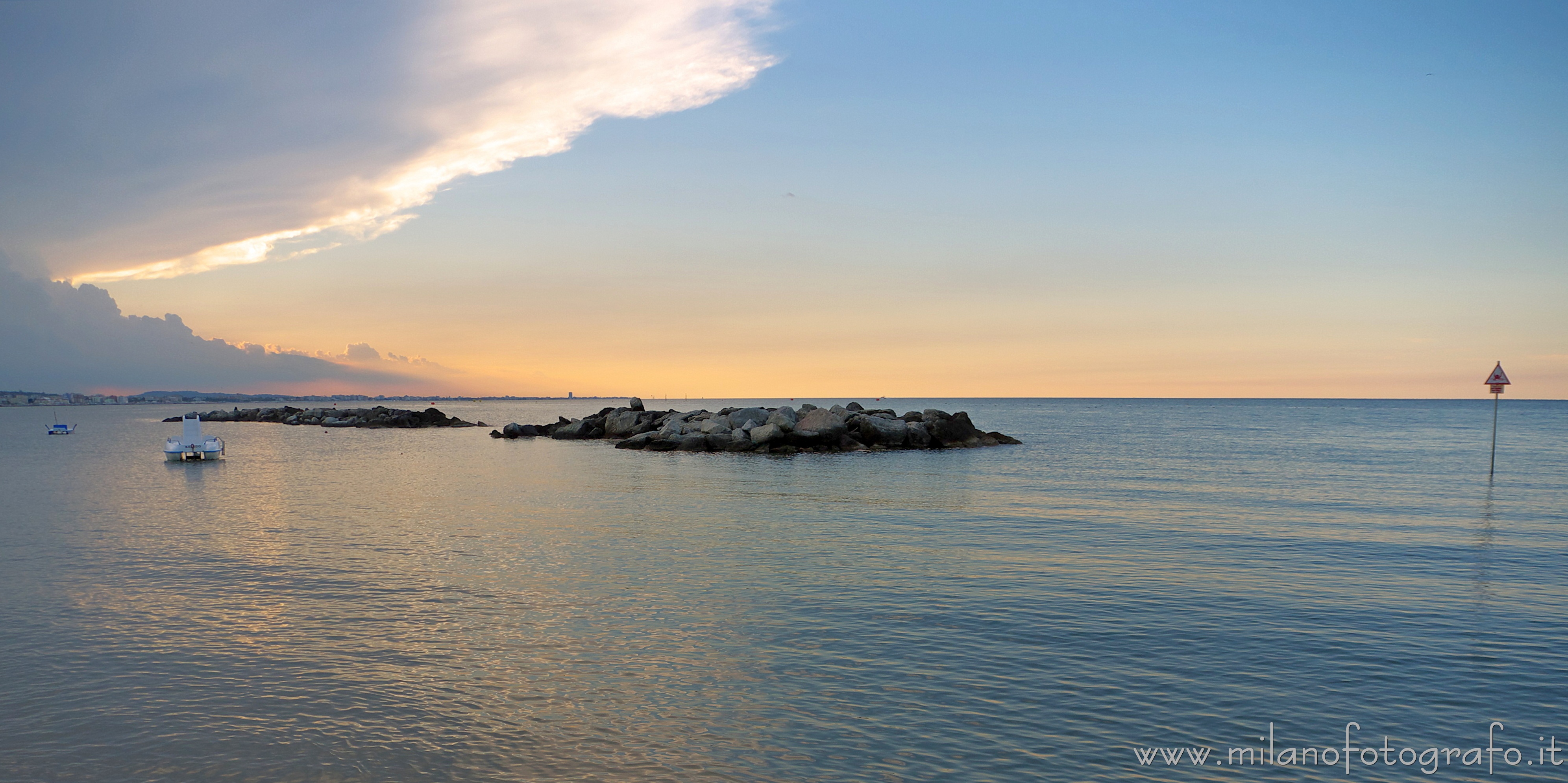 Cattolica (Rimini) - Tramonto di inizio Settembre